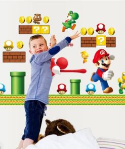 Muursticker Super Mario