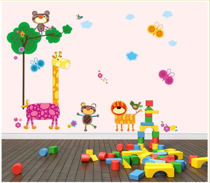 Schilderij Set 4 Wasbeer Vos Konijn Beer In Het Groene Bos Kinderkamer Dieren Schilderij Babykamer Kinder Schilderij Babyshower Cadeau Muurdecoratie 30x20cm Framedcity