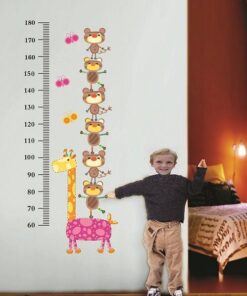 Muursticker Meetlat Beren