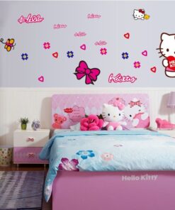 Muurstickers Hello Kitty