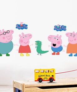 Muursticker Peppa Pig