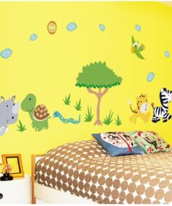 Muurstickers Boom Dieren