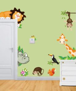 Muursticker Afrika Jungle (3)